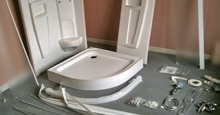 Установка душевой кабины Междуреченск, цена от 2976 руб.